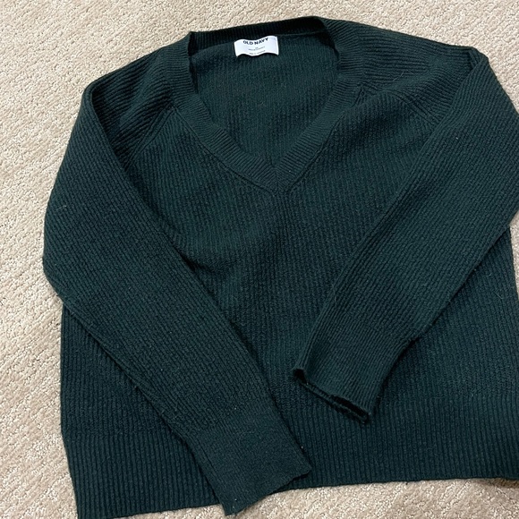 Old Navy Forest Green Knit Sweater XS - Picture 1 of 3